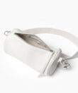 Barrel Bag in Ivory Grained Leather