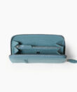 Wallet in Sky Grained Leather