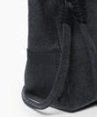 Dirty Laundry Micro Tote in Black Cotton