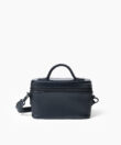 Mini Venus Bag in Black Smooth Leather