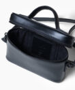 Mini Venus Bag in Black Smooth Leather