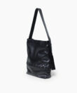 Medium Selene Bag in Black Smooth Leather