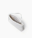 Eva Pochette in White Smooth Leather