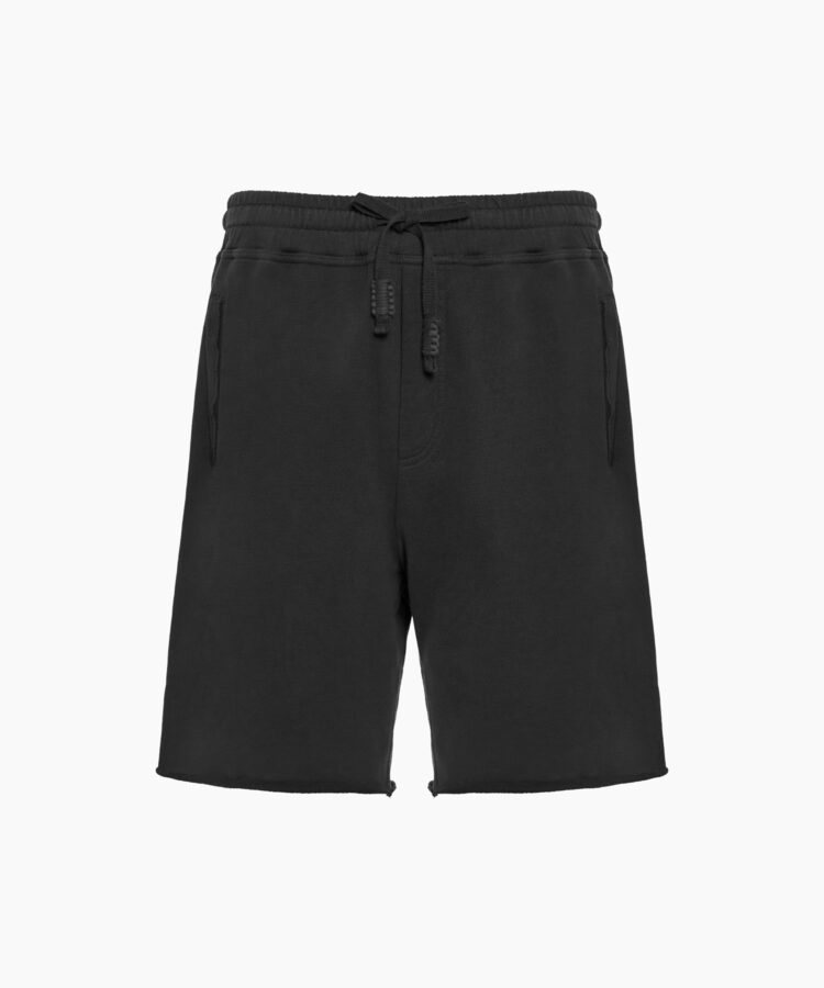 Dirty Laundry Men’s Bermuda in Black Cotton