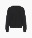Dirty Laundry Women’s Crewneck in Black Cotton