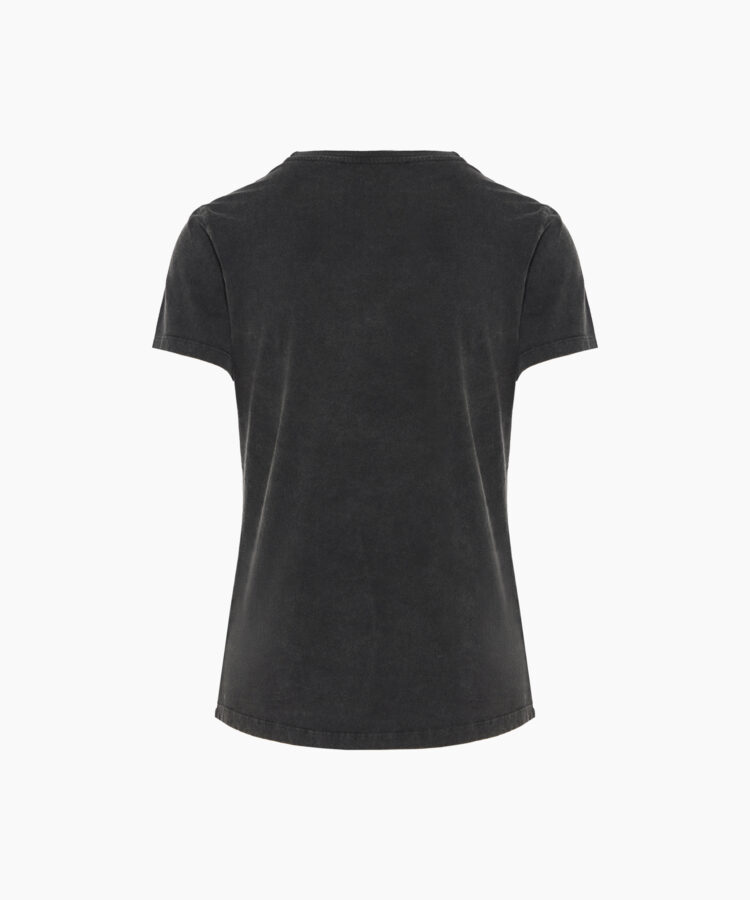 Dirty Laundry Women’s T-Shirt in Black Cotton