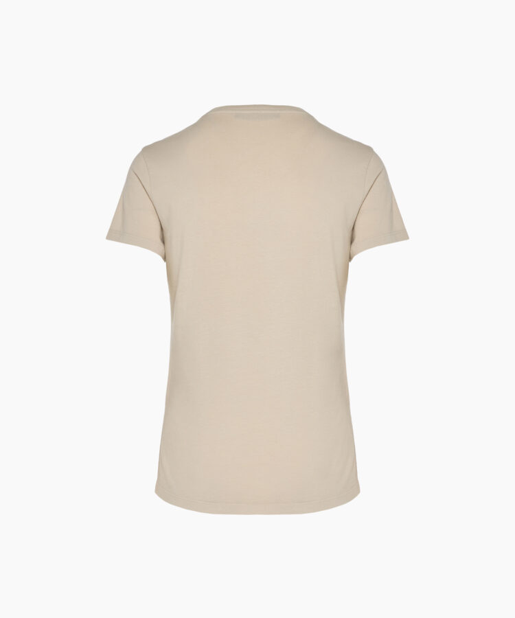 Dirty Laundry Women’s T-Shirt in Sand Cotton
