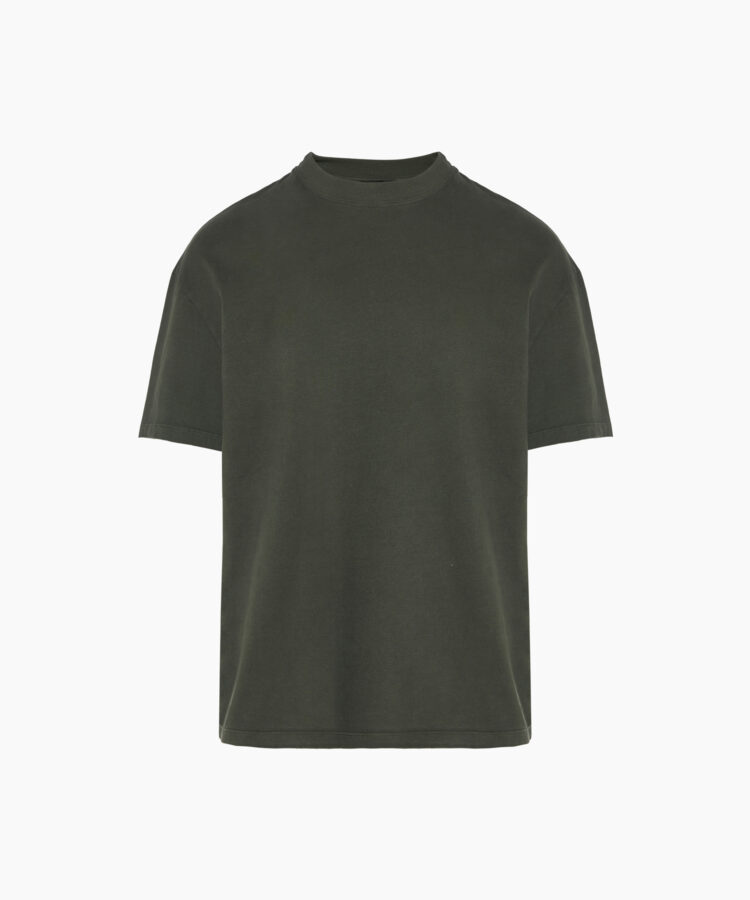 Dirty Laundry Men’s T-Shirt in Khaki Cotton