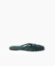 Lydia Sandals in Pine Smooth Leather