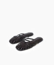 Lydia Sandals in Brown Smooth Leather