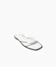 Alea Sandals in White Smooth Leather