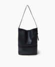 Selene Bag in Black Smooth Leather