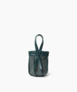 Μini Leto Bag Pine Leather & Straw