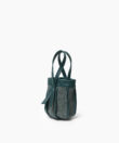 Μini Leto Bag Pine Leather & Straw