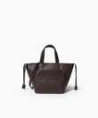 Mini Cleo Bag in Cocoa Grained Leather