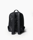 Aries Backpack in Black Grained Leather