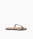 Capri Sandals in Mocca Smooth Leather